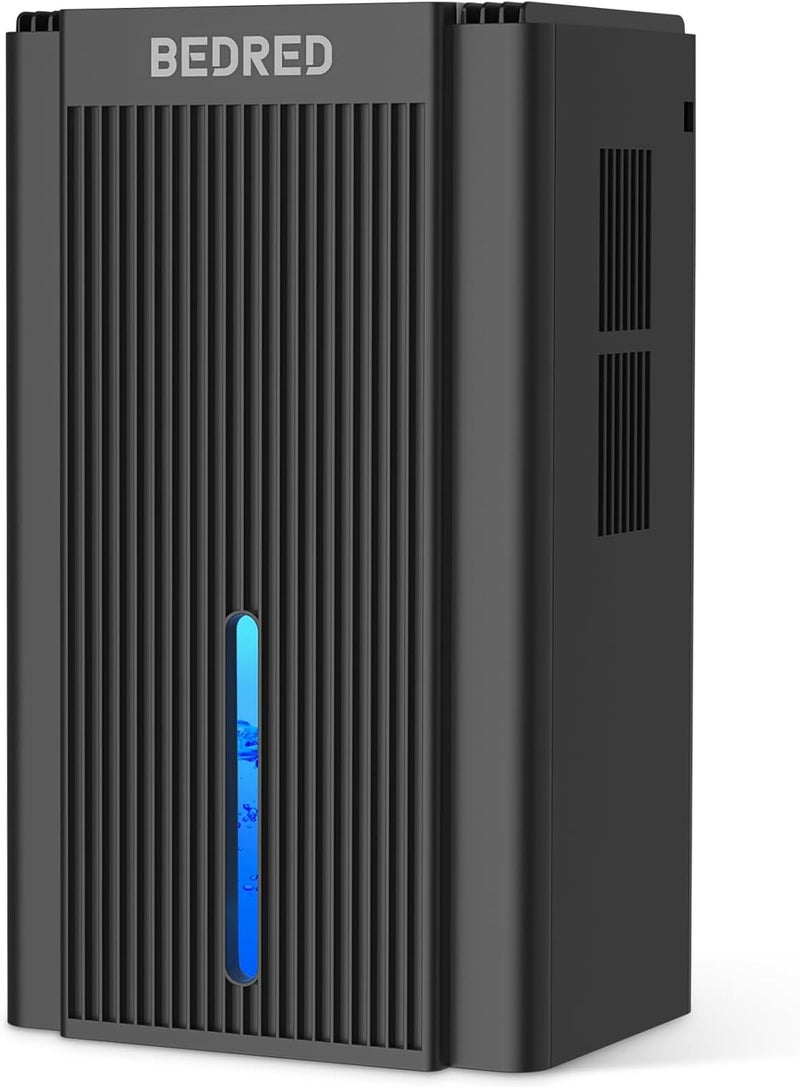 BEDRED Dehumidifier,95OZ Dehumidifier for Home 1000 Sq.Ft - Quiet with Auto Shut Off & Relaxing 7 Color Ambient Light,Ideal for Livingroom, Bedroom, Basement(Black) - Image 1